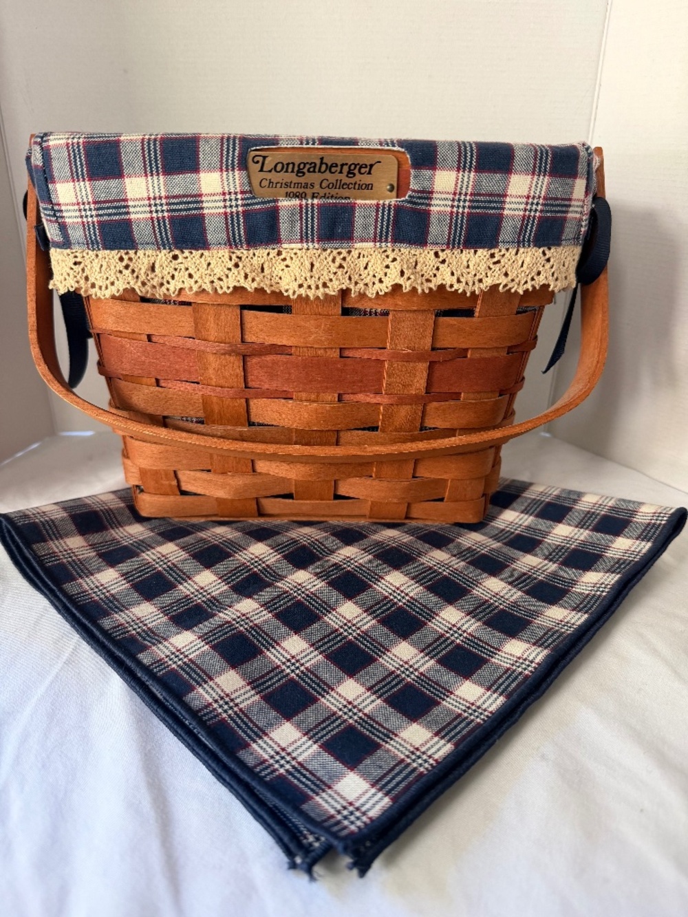 Longaberger Christmas Collection 1989 Basket